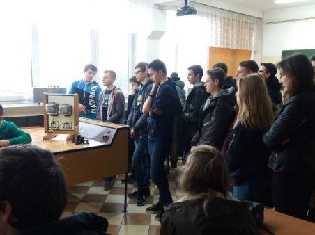 Gimnazjaliści na Dniach Otwartych