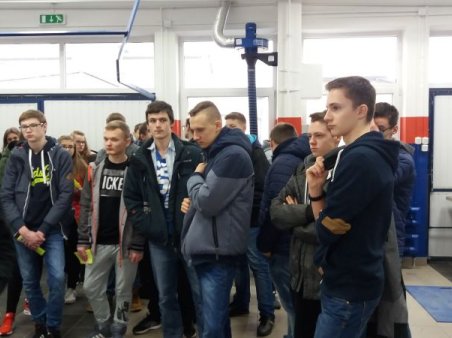 Gimnazjaliści na Dniach Otwartych