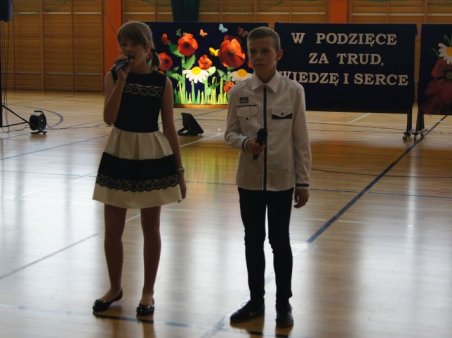 W podzięce za trud, wiedzę i serce