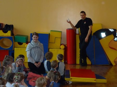 Spotkanie ze strażakiem