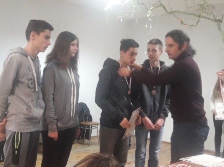 Szachiści na podium