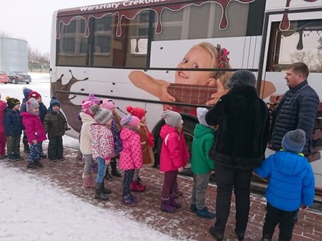 Czekoladowy autobus