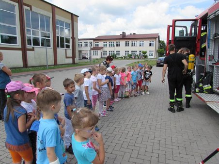Spotkanie ze strażakami