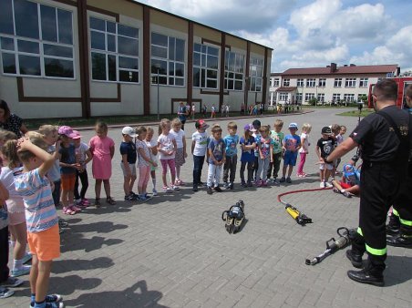 Spotkanie ze strażakami