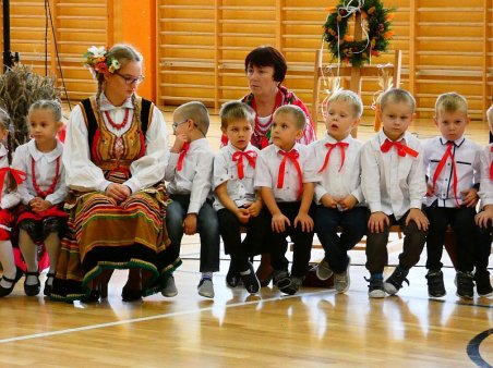 Dożynki u przedszkolaków