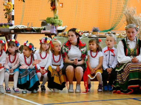 Dożynki u przedszkolaków