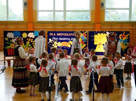 Dożynki u przedszkolaków