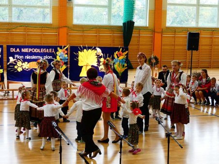 Dożynki u przedszkolaków
