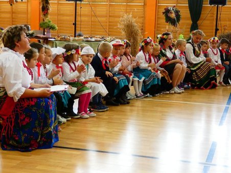 Dożynki u przedszkolaków