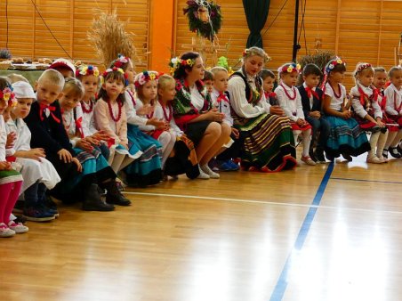 Dożynki u przedszkolaków