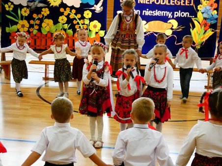 Dożynki u przedszkolaków
