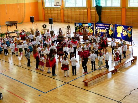 Dożynki u przedszkolaków