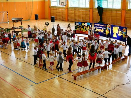 Dożynki u przedszkolaków