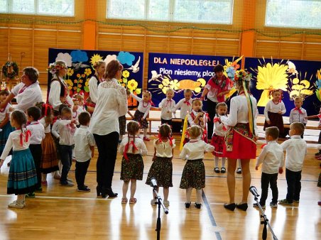 Dożynki u przedszkolaków