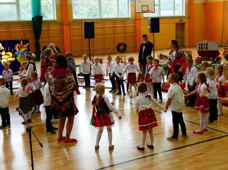 Dożynki u przedszkolaków