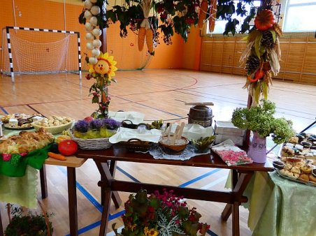 Dożynki u przedszkolaków