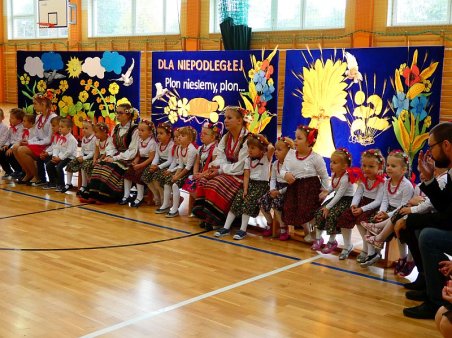 Dożynki u przedszkolaków