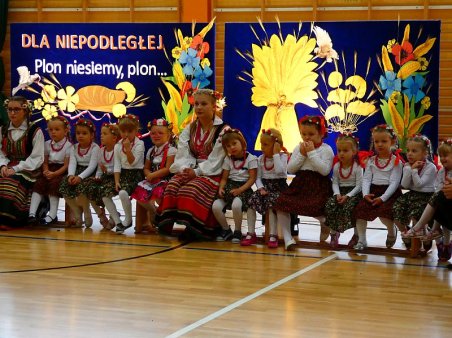 Dożynki u przedszkolaków