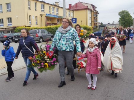 Dożynki u przedszkolaków
