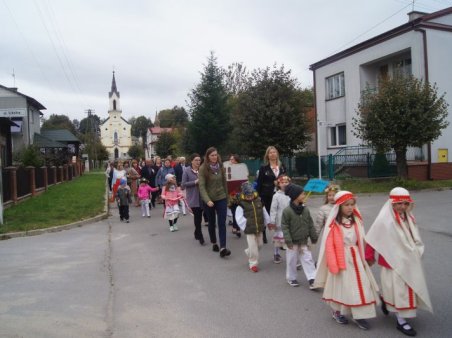 Dożynki u przedszkolaków