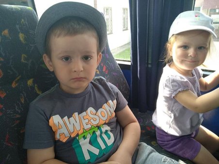 Biedroneczki na wycieczce 