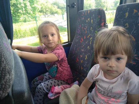 Biedroneczki na wycieczce 