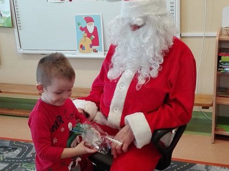 Wizyta św. Mikołaja