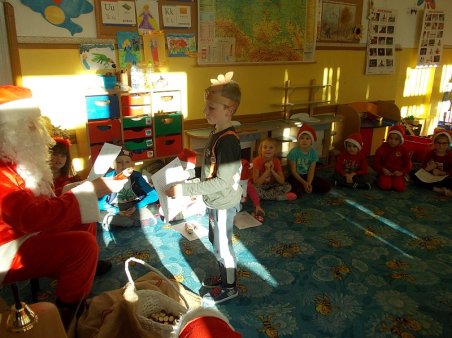 Wizyta św. Mikołaja