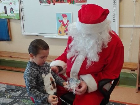 Wizyta św. Mikołaja