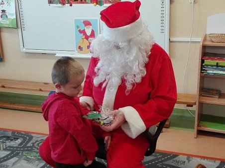 Wizyta św. Mikołaja