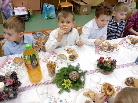 Wigilia w przedszkolu
