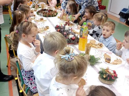 Wigilia w przedszkolu