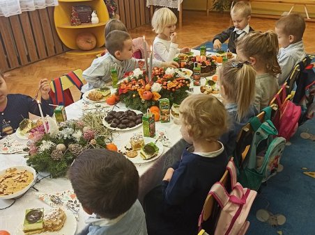 Wigilia w przedszkolu