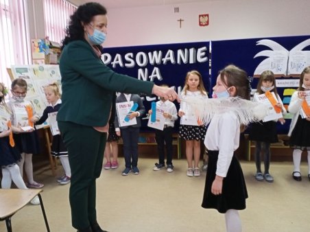 Pasowanie na czytelnika