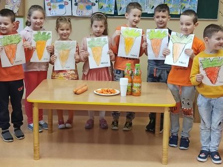 Dzień Marchewki w przedszkolu