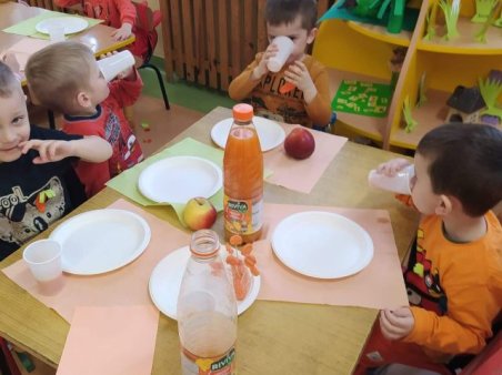 Dzień Marchewki w przedszkolu