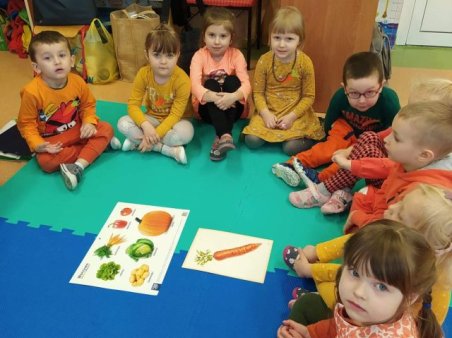 Dzień Marchewki w przedszkolu