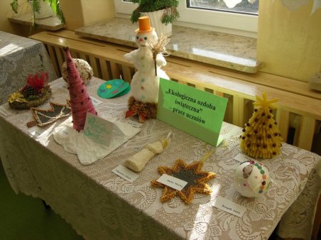 Konkurs na  ekologiczną ozdobę świąteczną