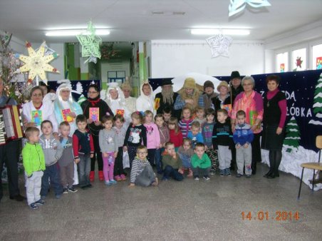 Kolędnicy w przedszkolu