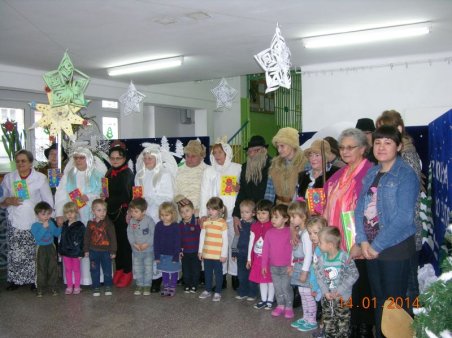 Kolędnicy w przedszkolu