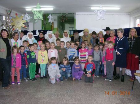 Kolędnicy w przedszkolu