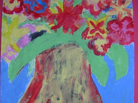 Bukiet niezwykłych kwiatów