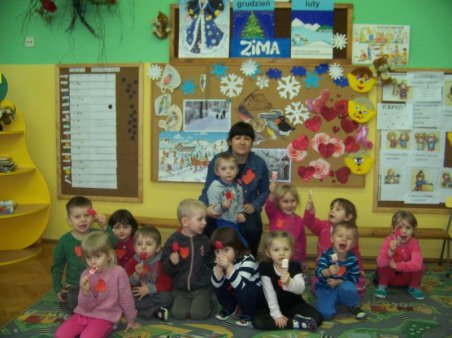 Walentynki przedszkolaków