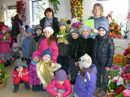 Z wizytą w kwiaciarni