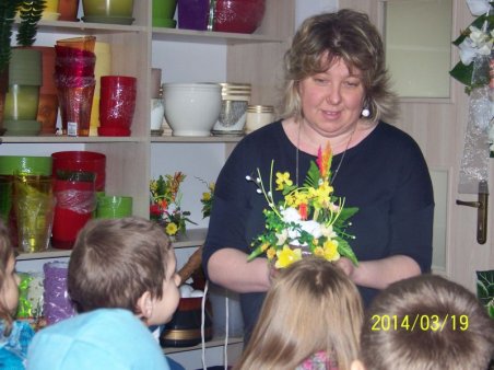 Poznajemy kwiaty-wizyta w kwiaciarni