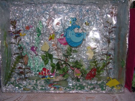 Akwarium w formie przestrzennej