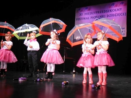 "Violinki" z przedszkola we Frampolu wyróżnione w Biłgoraju