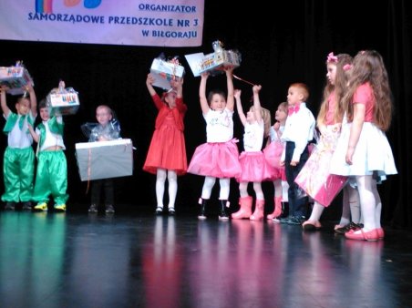 "Violinki" z przedszkola we Frampolu wyróżnione w Biłgoraju