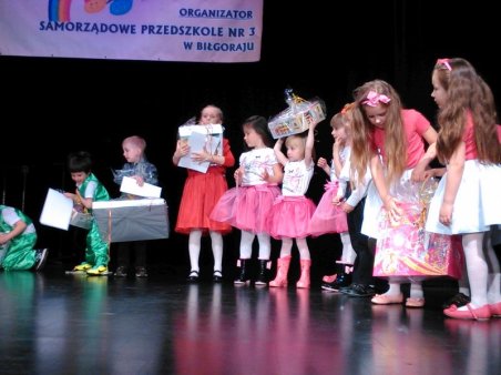 "Violinki" z przedszkola we Frampolu wyróżnione w Biłgoraju