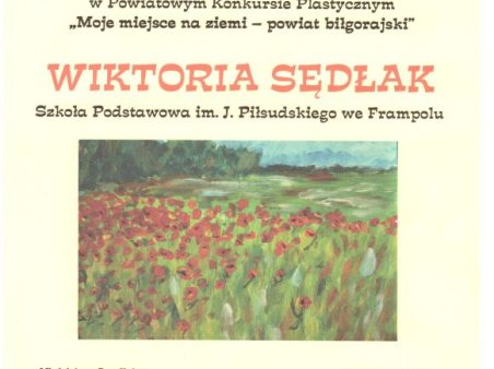 Sukces plastyczny Wiktorii Sędłak